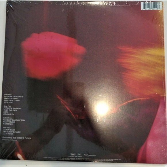 Bob Seger Band Live Bullet 2-LP ~ Exclusive Colored Vinyl (Red) ~ New/Sealed! - Picture 2 of 2